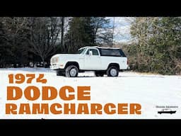 1974 Dodge Ramcharger! MoPar 4x4 SUV Obsolete Automotive Vintage Offroad Truck Car Show Trailduster