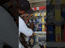 #shorts | electrician panel connection work | amitsaini electrician motivation #shortvideo