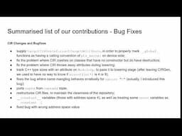 Group India - CUDA Support for ClangIR
