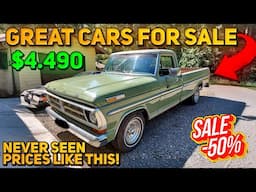 20 Flawless Classic Trucks Under $30,000 Available on Craigslist Marketplace!
