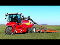 Wintertarwe bemesten met Vervaet HydroTrike. Schepel Agro B.V. Hellum.   4K.