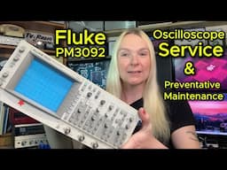 Fluke PM3092 Oscilloscope - Service & Preventative Maintenance