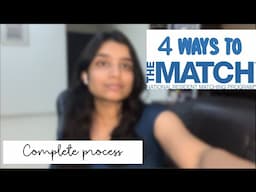 SOAP, Pre-match, Matching outside the match - Match into a residency program in the US | Match 2023