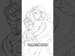 ❌ Mistake when drawing lineart #howtodraw #digitaldrawing #lineart