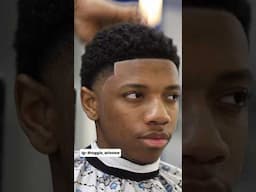 Taper with Sponged top 💈🔥 | #raleighbarbers #barber #haircut #raleigh