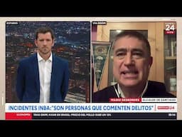 Alcalde Desbordes: “El que lanza una molotov o quema un bus es delincuente y así lo trataremos”
