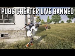 PUBG Cheater Banned Live In Game