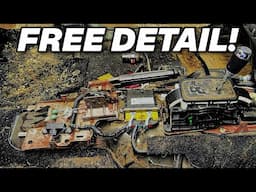 NASTY Free Detail! Car Detailing A Disgusting Jeep!