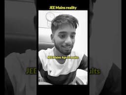 JEE Mains reality || IIT Motivation | JEE 2026 | JEE 2027 #iit #jee #shorts