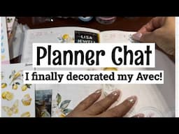 Planner Chat | Decorated Hobonichi Cousin Avec