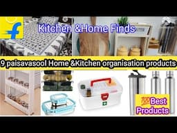 Flipkart Shopping haul/9 Amazing  kitchenfinds from Flipkart/kitchen organisation products