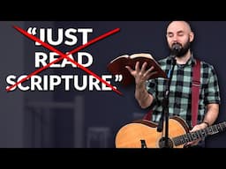 The biggest mistake when speaking between worship songs