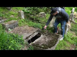 Open Crypt in an Abandoned Cemetery