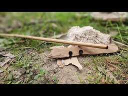 Australian Primitive Skills. Hand Drill Fire and Fire Fungi.