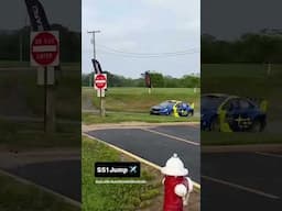 Jumps at Yoctangee Street stage SS1 & SS2 -