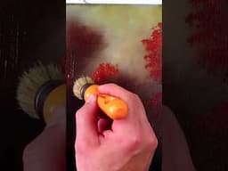 How to paint Foggy Autumn Landscape | Oval Brush Art #artforbeginners #paintingtechniques #acrylic