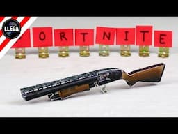 CÓMO HACER UNA PISTOLA CON PAPEL | FORTNITE: Battle Royale