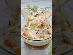 Cream Cheese Buko Salad  #shorts #PinoyRecipeAtIbaPa #CreamCheeseBukoSalad