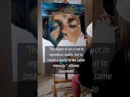 “The object of art…”