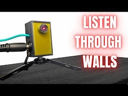 How To Build A CIA Spy Device (Laser Mic)