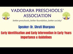 VPA Seminar - Empowering Early Minds Identifying and Supporting Learning Difficulties in early Years