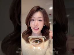 Why you have under-eye creasing + how to fix it 👀 #shorts