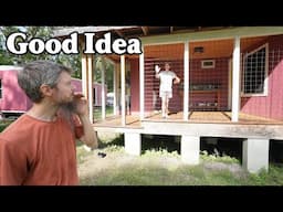 We Had A New Idea: Human Cage Porch
