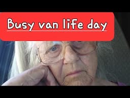 Air conditioner installed and update on garden. Day in my van life odessy.