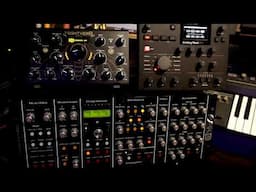 Nighttime Explorations with the Erica Synths Nightverb, Omega 8 & Modbap