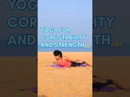 Dynamic Core & Back Yoga🧘‍♀️#coreworkout #backworkout #homeworkout #poweryoga #workoutvideo