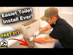 How To Install A Toilet | EASY & AFFORDABLE!