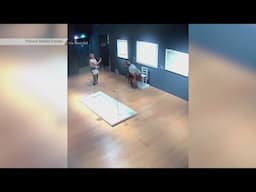 Caught on camera: Tourist sits on, destroys 'Van Gogh' art