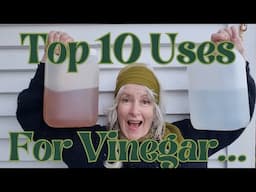 Top 10 Uses for Vinegar....in House and Garden