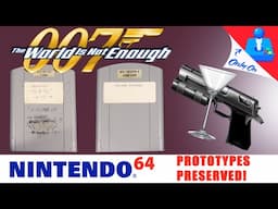 FOUND! N64 Alpha & Debug development carts (James Bond 007: TWINE)