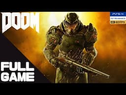 DOOM Full Walkthrough Gameplay – PS5 Pro 4K 60 FPS No Commentary