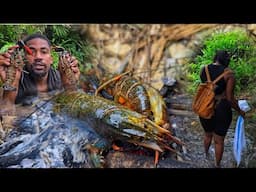 VISIT A WET LAND AN DISCOVER A RIVER FULL WITH GIANT CRAYFISH