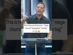How to Identify If Your "Mega Church" Has Gotten "Too Big"