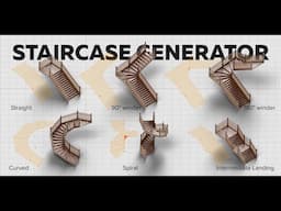 Staircase Generator for Blender