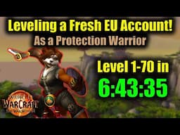 Leveling a Fresh Account on Europe Servers!