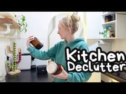 EXTREME KITCHEN DECLUTTER with Ultra Minimalist Results 🍽️