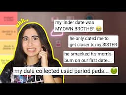 READING YOUR EMBARRASSING FIRST DATE STORIES… I’m disgusted but invested