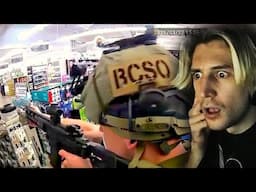 Cops Hunt Down Colorado Mass Killer | xQc Reacts