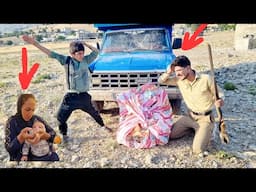 Leaving home: Zahra in search of freedom and Afshin following her😨😭😭