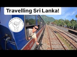Traveling Sri Lanka For Beginners! Kandy To Ella Train.