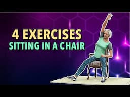 4 Exercises for seniors - Sitting in a chair