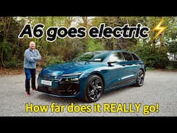 Audi A6 etron review | Avant A6 real world test!