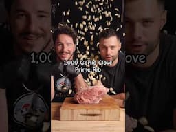 1,000 Garlic Clove Prime Rib @CHEFCUSO