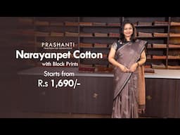 Narayanpet Cotton Sarees | Prashanti | 30 Apr 25