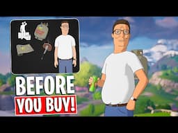 HANK HILL Joins Fortnite! Gameplay + Combos | Before You Buy!