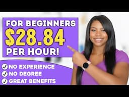 🤑 4 Hiring Immediately Work-From-Home Jobs |  High-Pay + No Experience  | Paying Up to $28.84/Hour!